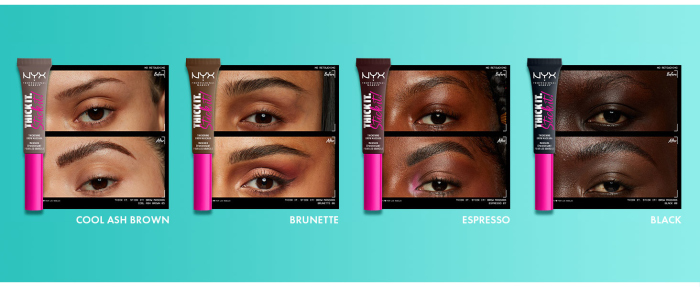 NYX PROFESSIONAL MAKEUP, Thick It Stick It Thickening Brow Mascara 7 ml - Eyebrow Gel 03 Auburn
 مثبت و مسكارة حواجب بلون